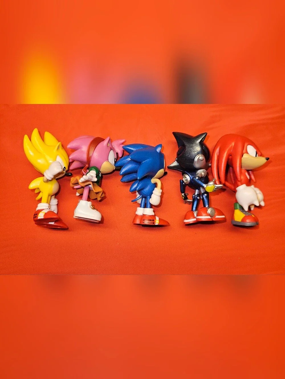 Sega Sonic the Hedgehog Jazware Figurines Approx 2